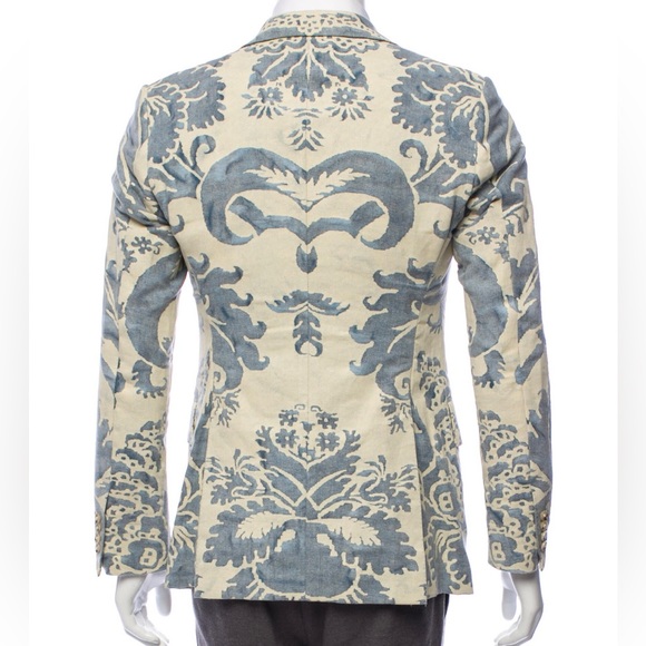MUSIKA FRÈRE - Floral (Damask) Print Blazer - Picture 11 of 11